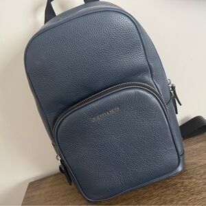 Men's Michael Kors Cooper Pebbled Leather Sling Pack